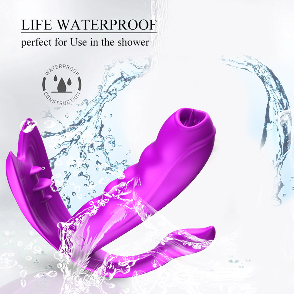 Vibromasseur Papillon Portable Connecté Slip Panty Jeconia | Stimulateur du Vagin, Point G, Point C, Clitoris - Rechargeable par USB | Sextoy au Bénin -- Disponible Chez kikinette