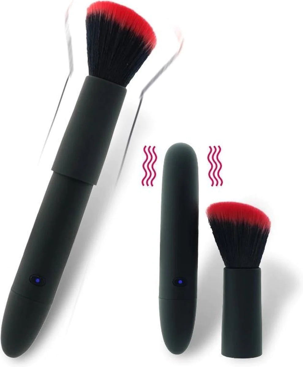 Pinceau maquillage Vibro Marina | Stimulateur du vagin, Point G, Clitoris - Rechargeable par USB | Sextoy au Bénin -- Disponible Chez kikinette