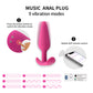 Vibromasseur en T, Portable Plug Anal Connecté Bernice | Stimulateur de l'anus, Prostate , Clitoris - Rechargeable par USB | Sextoy au Bénin -- Disponible Chez kikinette