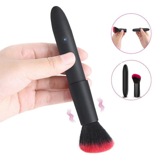 Pinceau maquillage Vibro Marina |  Stimulateur du vagin, Point G, Clitoris - Rechargeable par USB | Sextoy au Bénin -- Disponible Chez kikinette