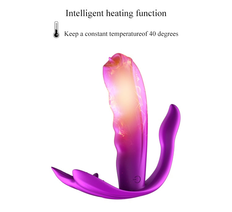 Vibromasseur Papillon Portable  Connecté Slip Panty Jeconia |  Stimulateur du Vagin, Point G, Point C, Clitoris - Rechargeable par USB | Sextoy au Bénin -- Disponible Chez kikinette