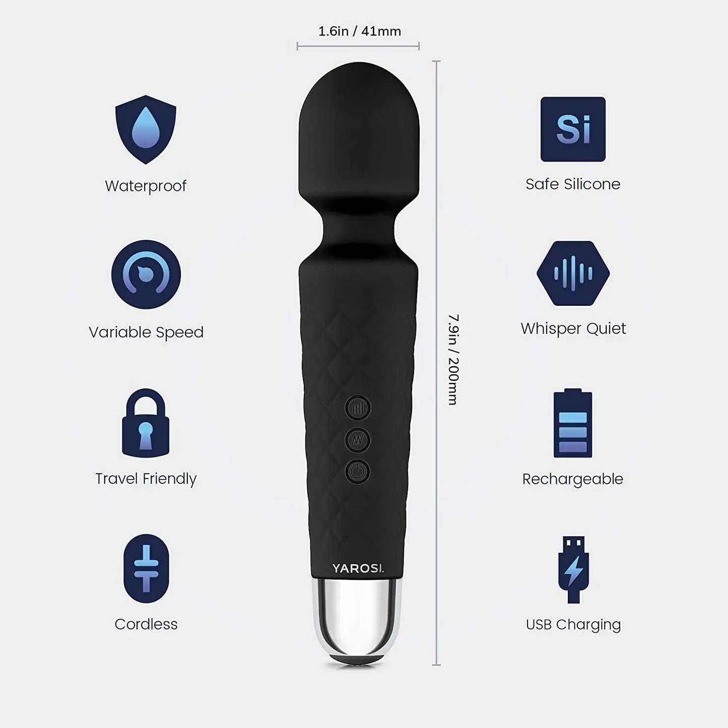 Vibromasseur Classique sans fil TURBO |  Stimulateur du Vagin, Point C Point G, Clitoris - Rechargeable par USB | Sextoy au Bénin -- Disponible Chez kikinette