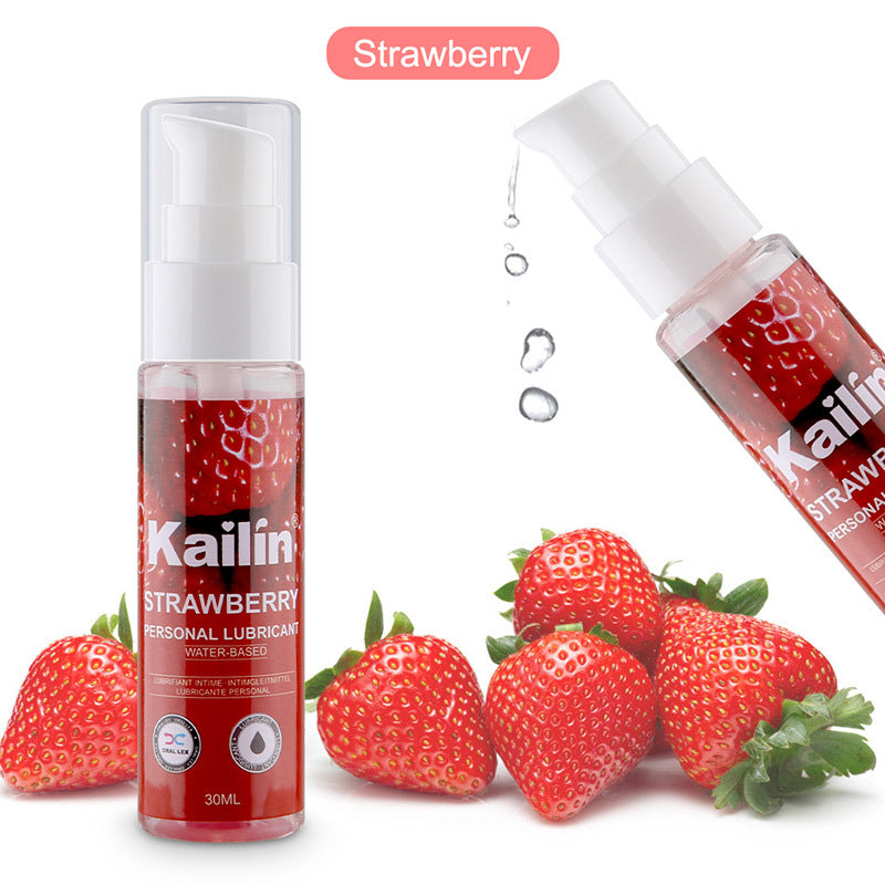 Lubrifiant à base d'eau Kailin 30 ml - au gout fruité pour sexe oral | -- Disponible Chez kikinette