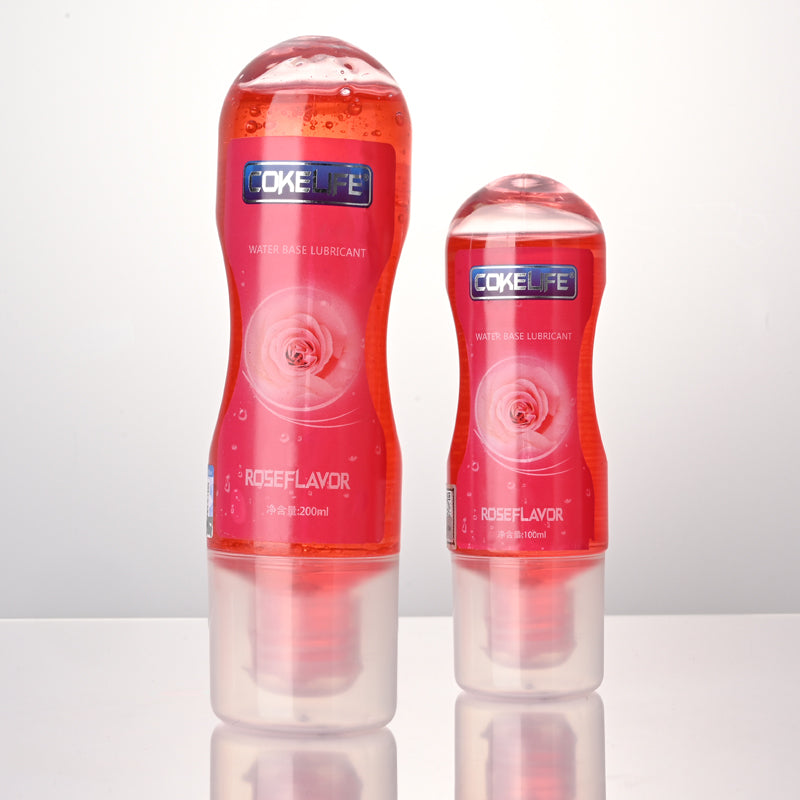 Lubrifiant aux arômes  Rose et Camay pour le sexe et les massages- 100 ml | -- Disponible Chez kikinette