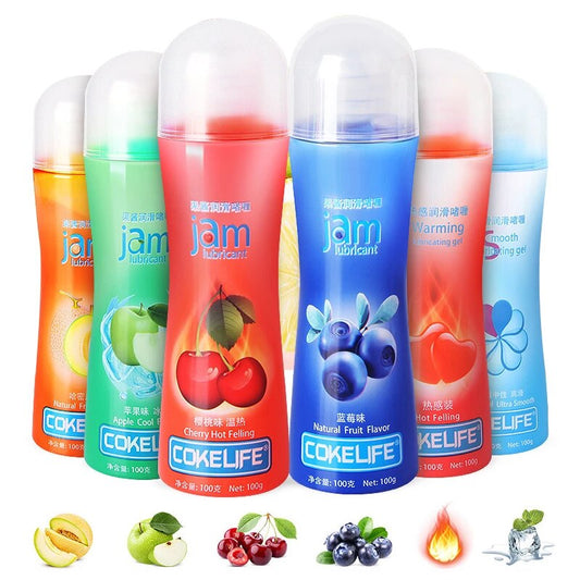 Lubrifiant fruité pour la pipe et la  lèche  - 100ml -- Disponible Chez kikinette